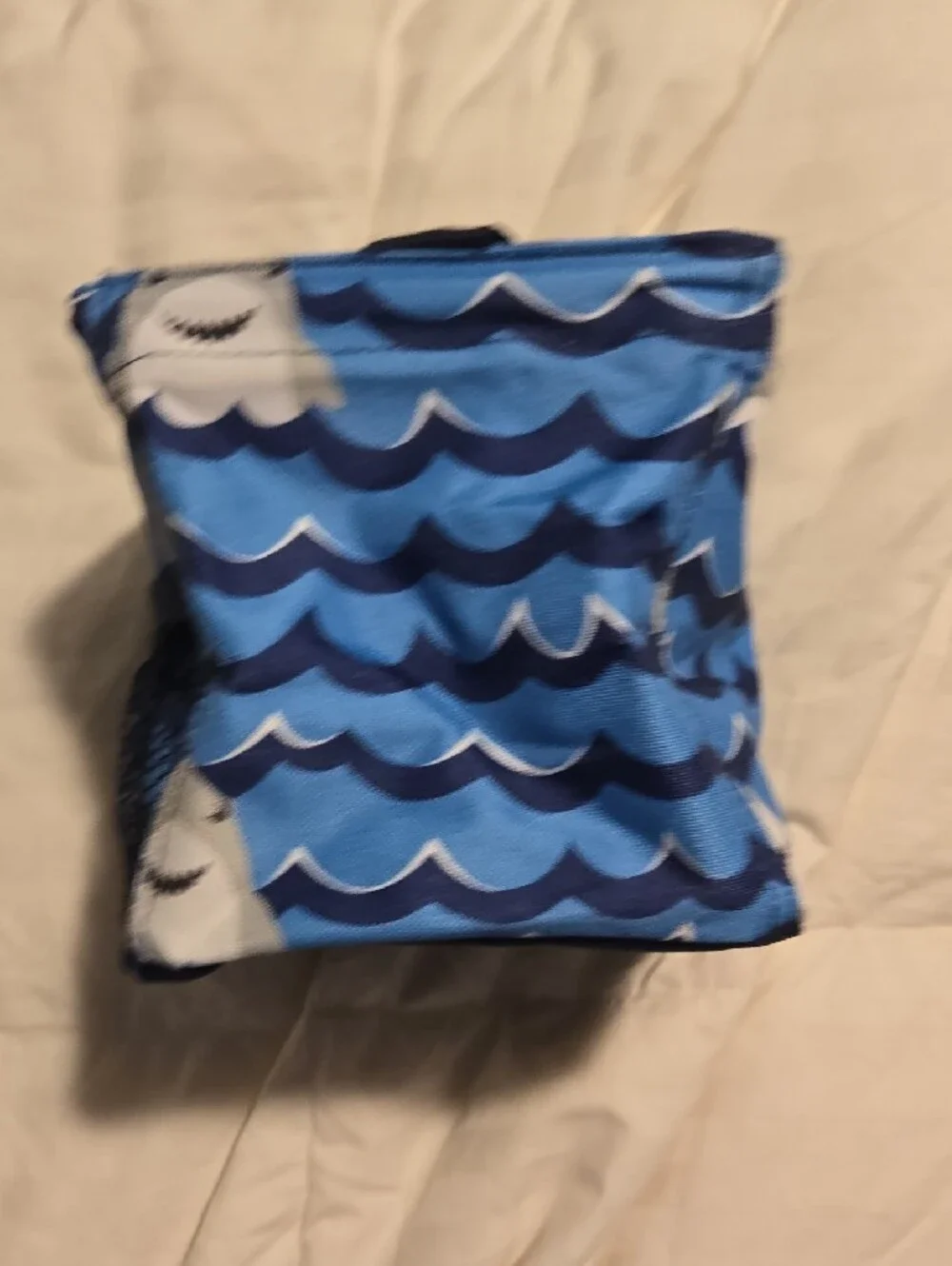thirty-one Blue Wave Mesh Front Littles Carry-all Caddy In Shark Pattern